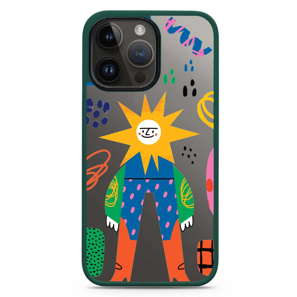 Abstract People Impact Guard Bumper Case