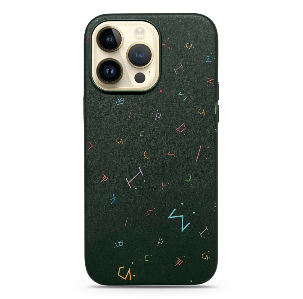 Butterfly Garden MagSafe Leather Case