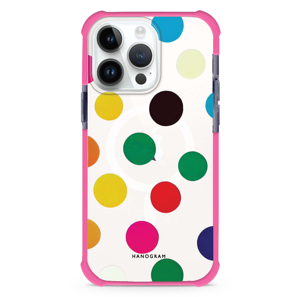 Polka Dot Pattern MagSafe Compatible Ultra Shockproof Case