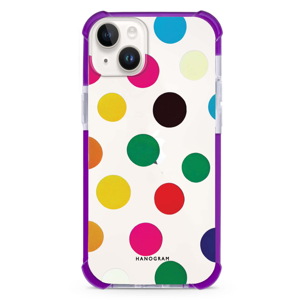 Polka Dot Pattern iPhone 14 Plus Ultra Shockproof Case