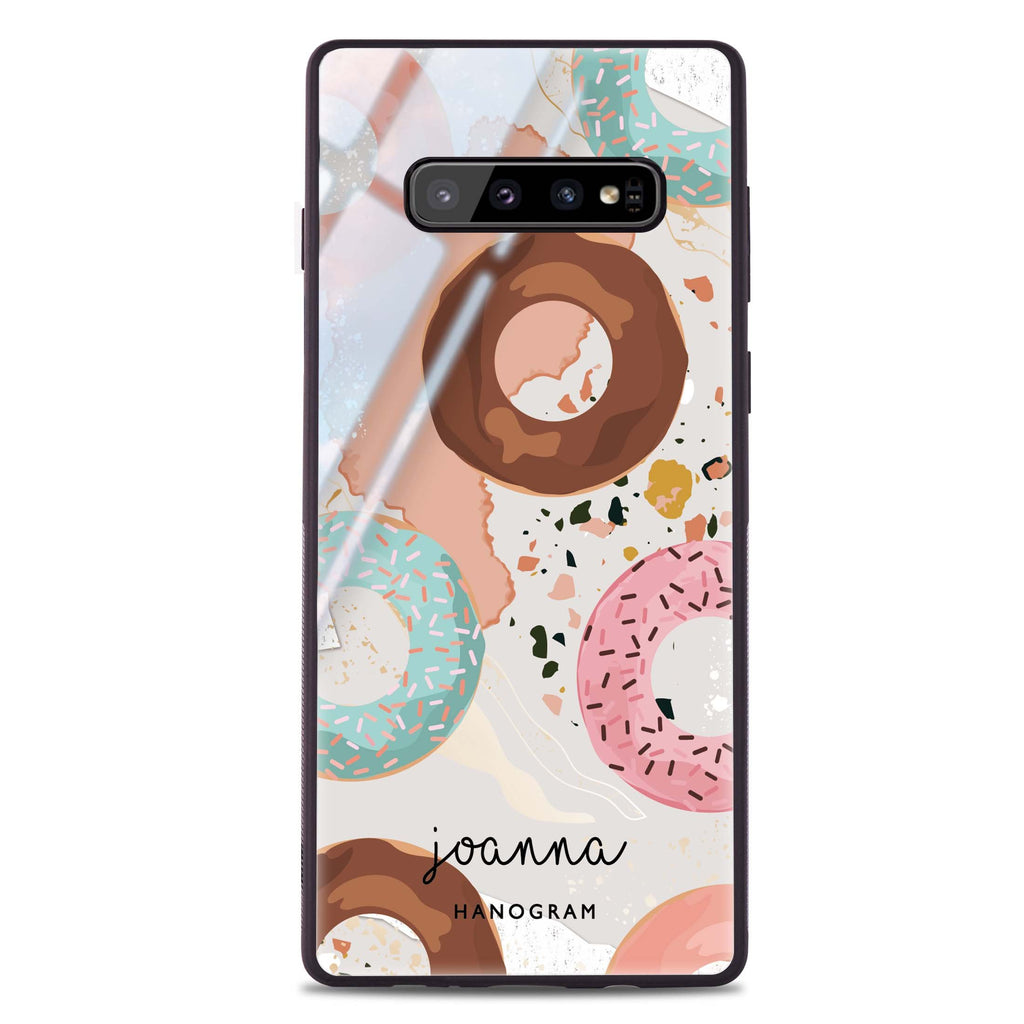 Donuts Land Samsung S10 Glass Case