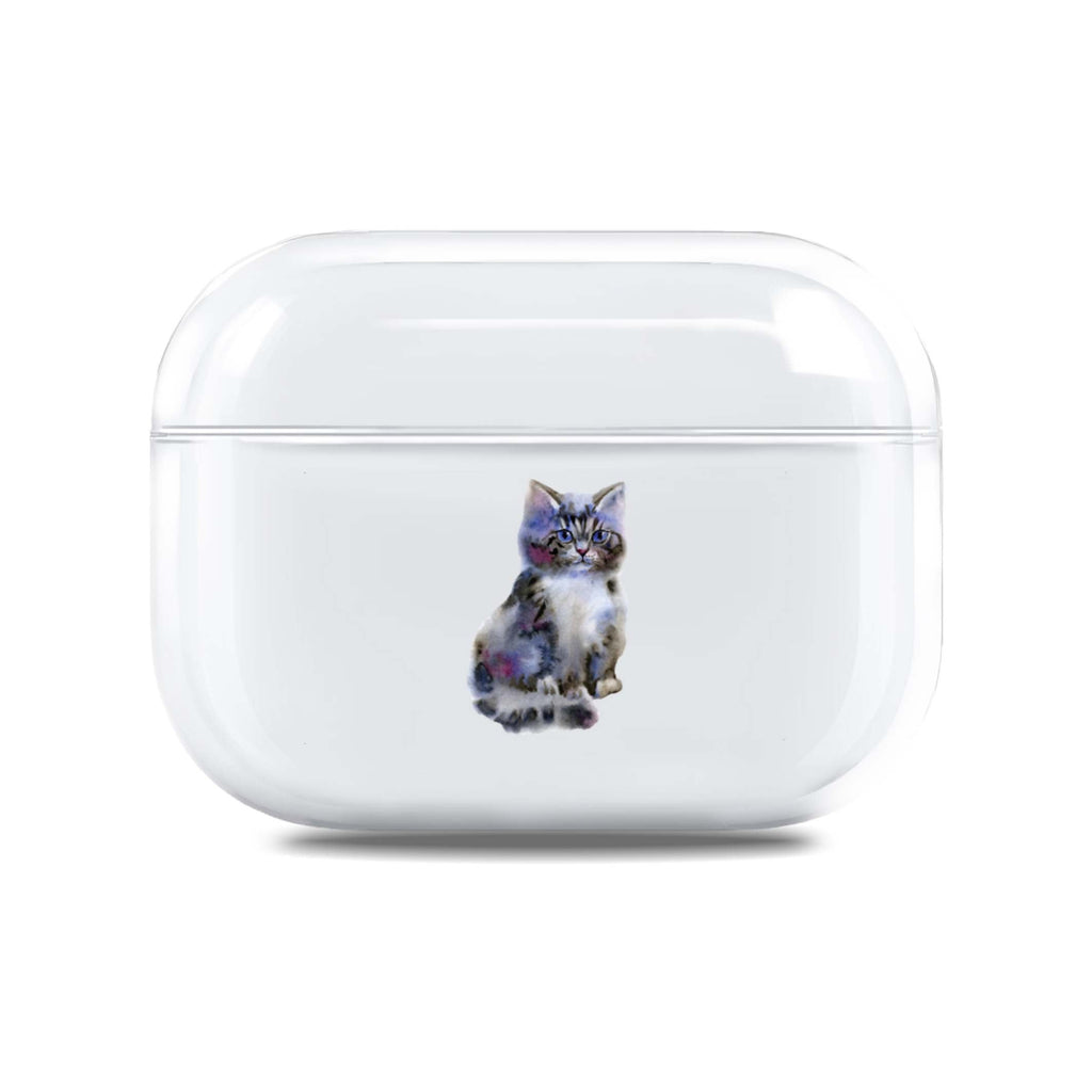 Watercolour Cat AirPods Pro Case