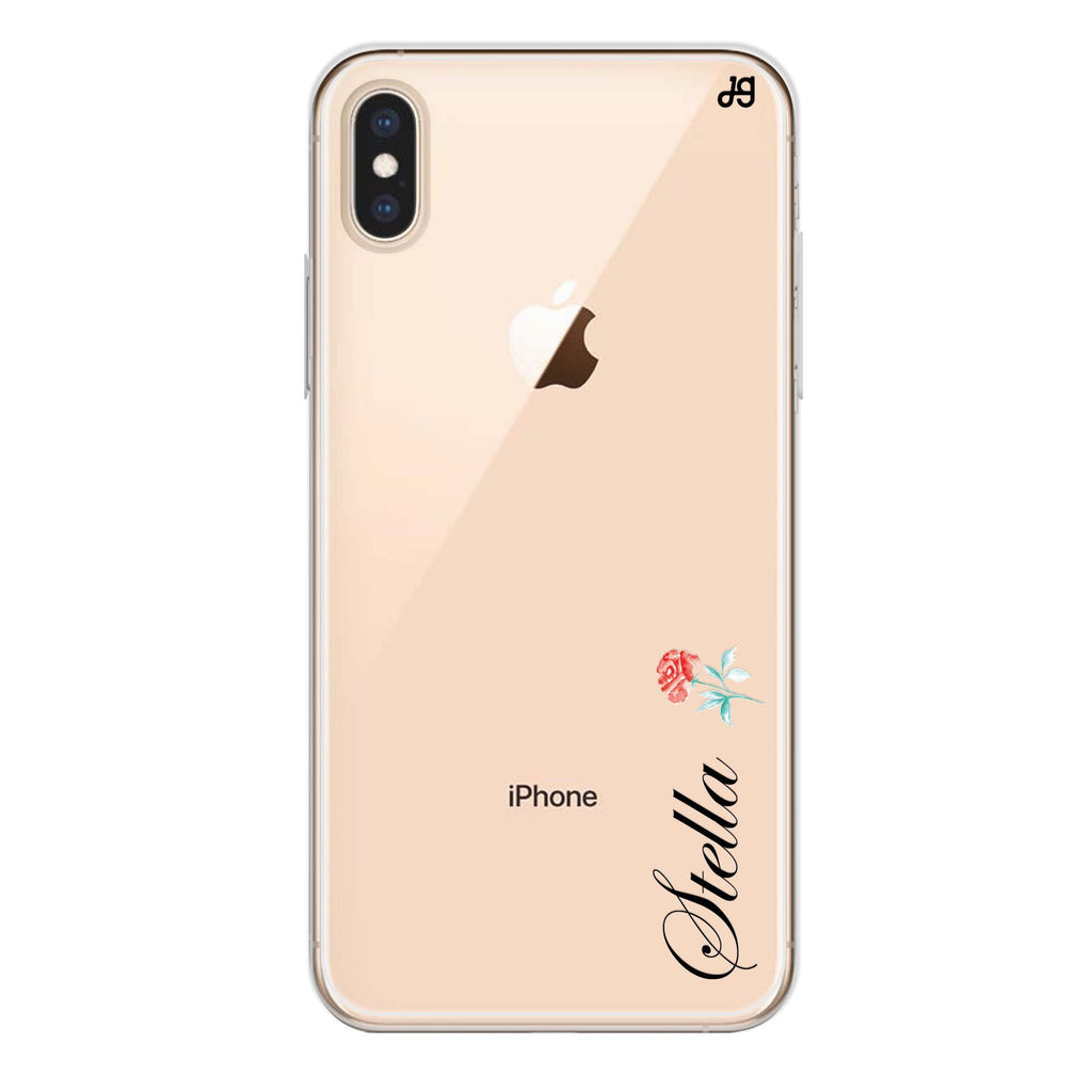 Little Flower II iPhone X Ultra Clear Case