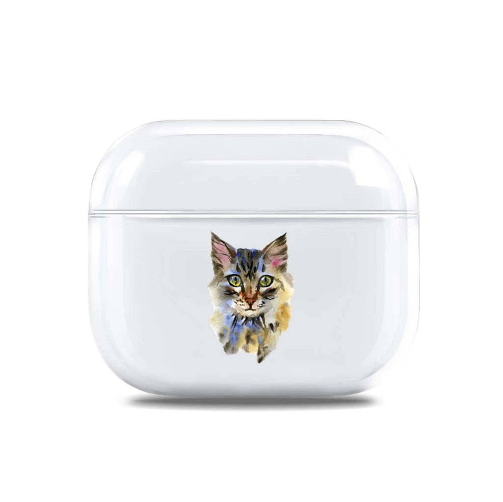 Watercolour Cat AirPods 3 Case