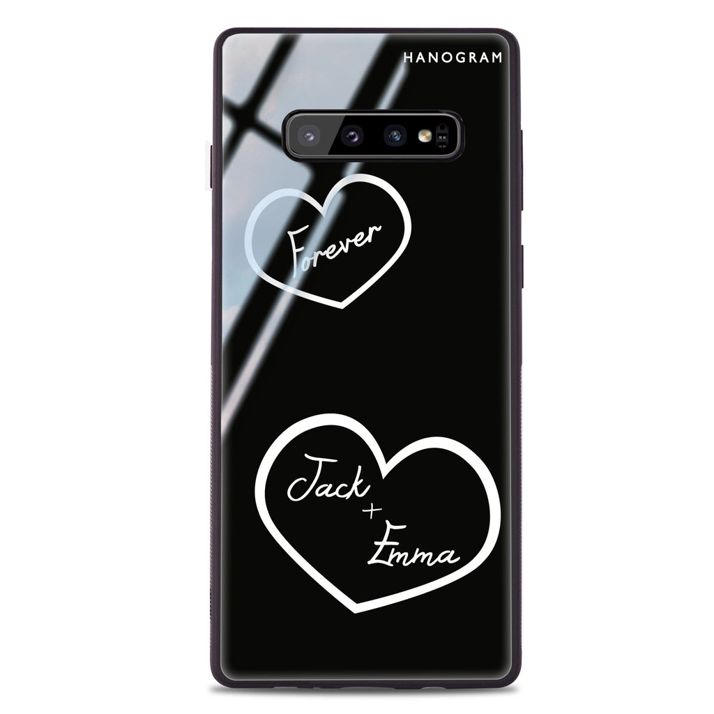 Sweet Heart II Samsung S10 Plus Glass Case