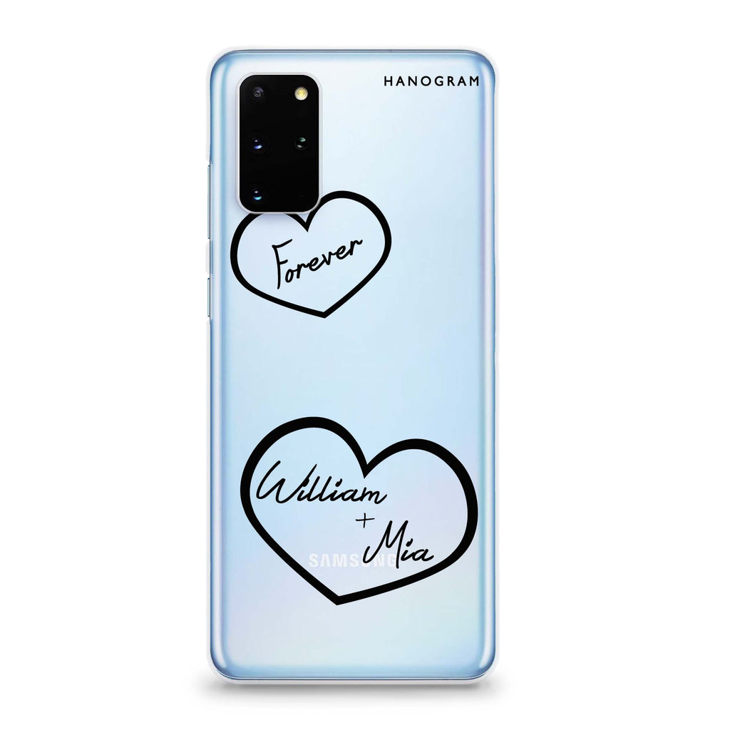 Sweet Heart II Samsung S20 Soft Clear Case