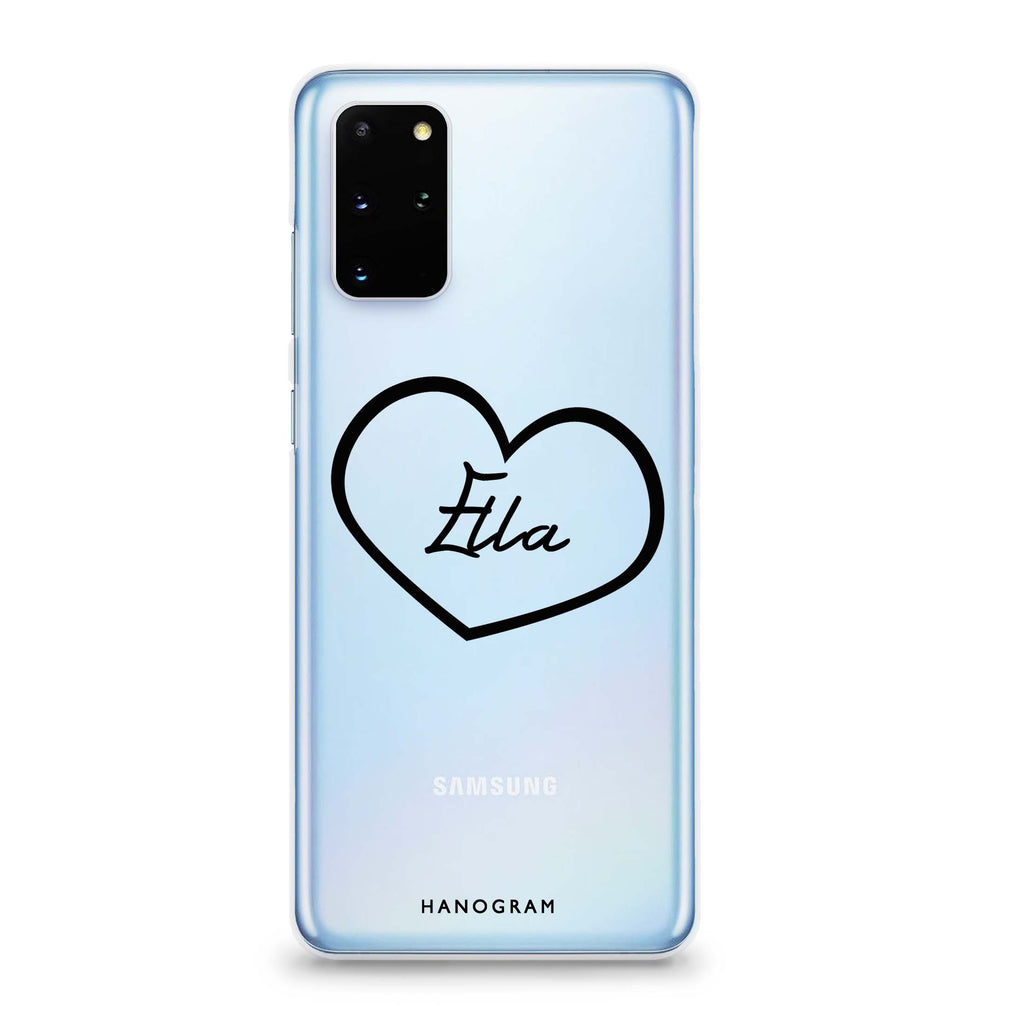 Sweet Heart Samsung S20 Soft Clear Case