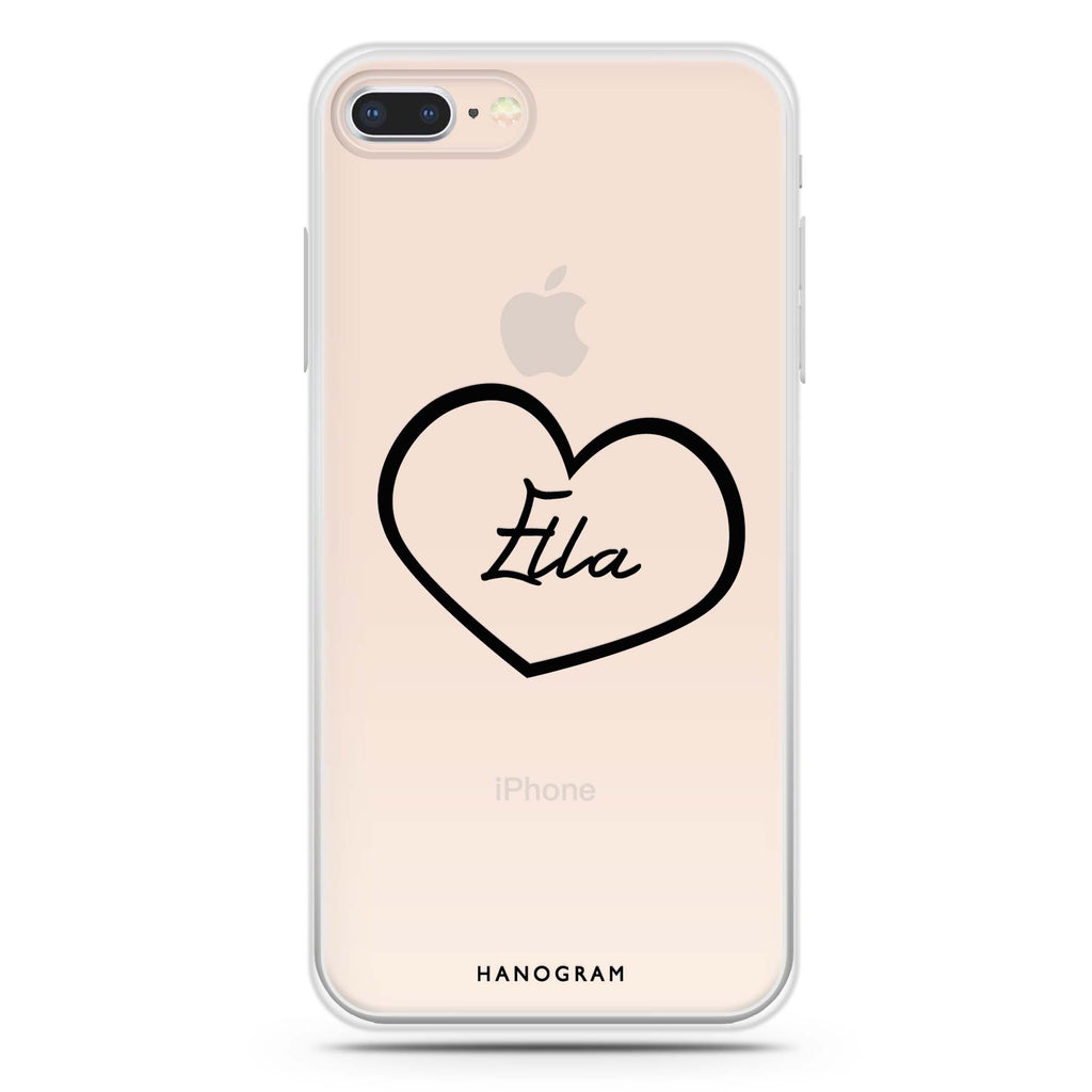 Sweet Heart iPhone 7 Plus Ultra Clear Case