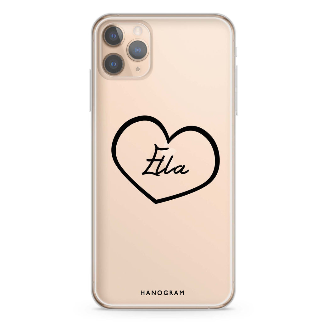 Sweet Heart iPhone 11 Pro Max Ultra Clear Case