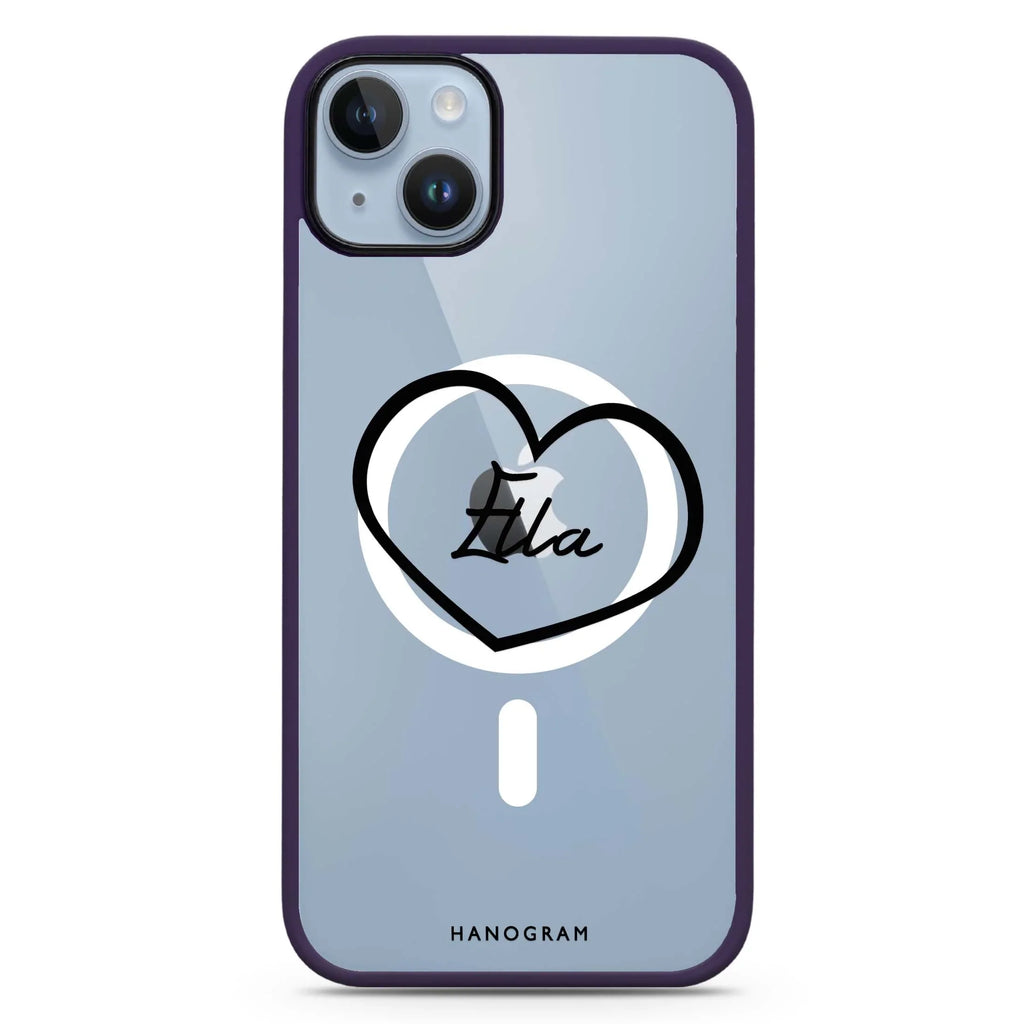 Sweet Heart iPhone 14 Plus MagSafe Compatible Impact Guard Bumper Case