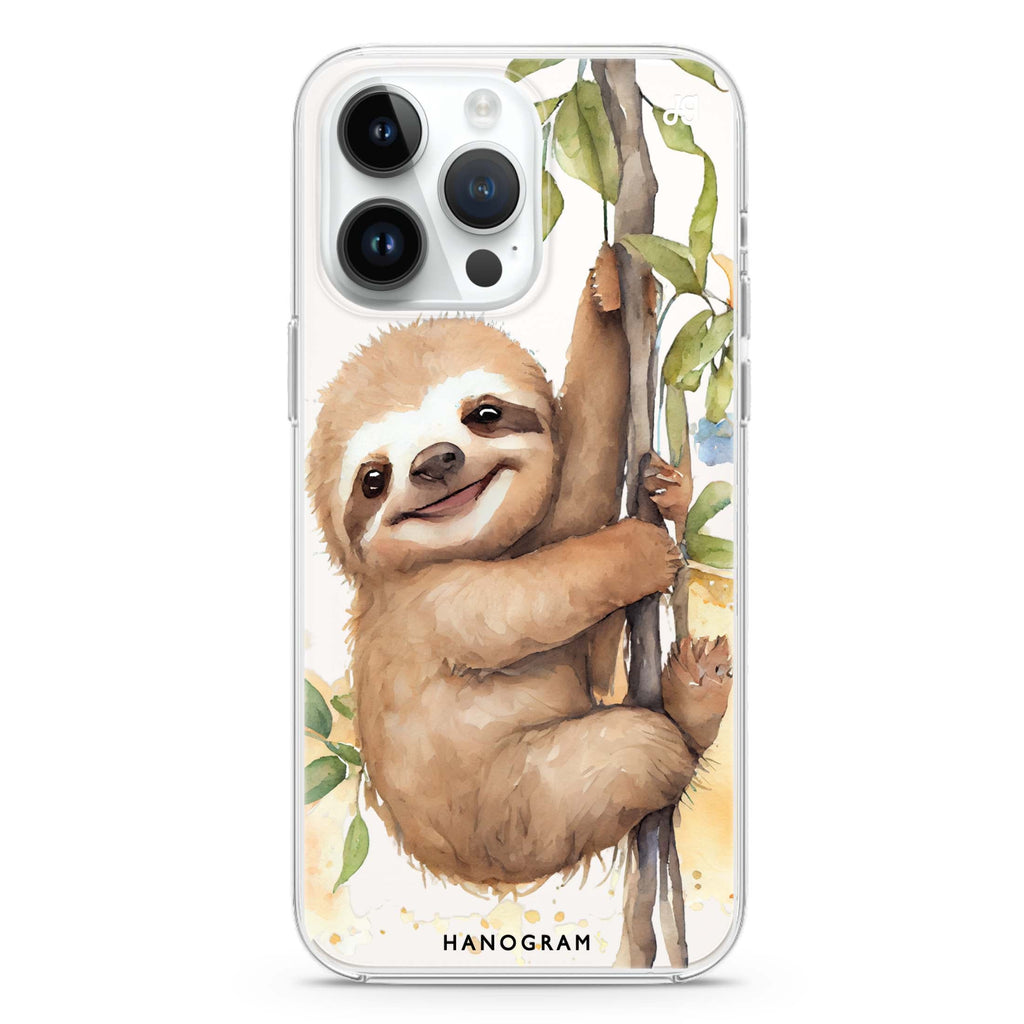 A Sloth iPhone 13 Pro Ultra Clear Case