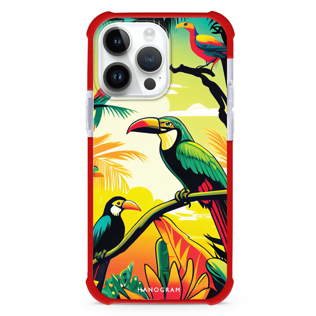 Tropical birds iPhone 13 Pro Ultra Shockproof Case