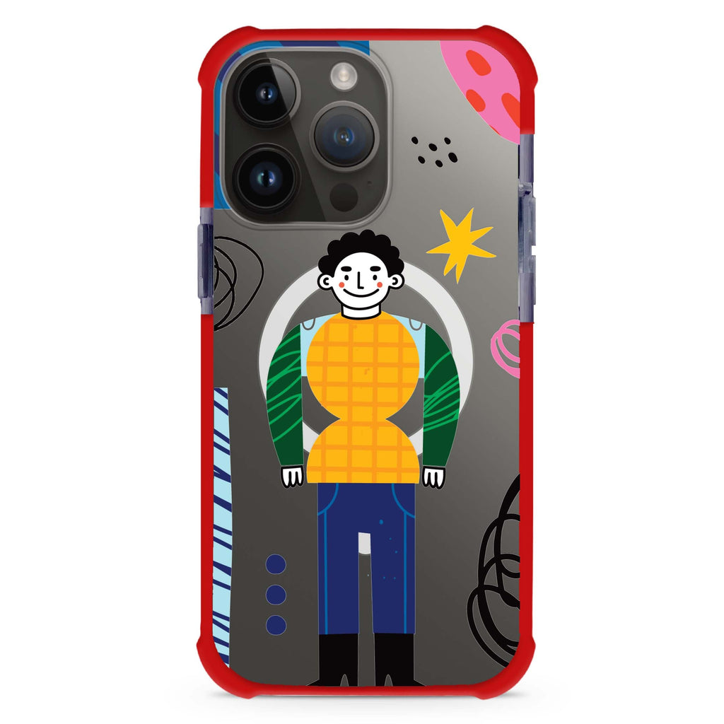 Abstract People MagSafe Compatible Ultra Shockproof Case