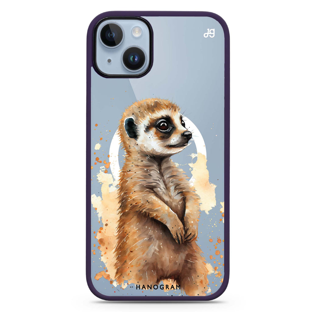 A Meerkat iPhone 14 Plus MagSafe Compatible Impact Guard Bumper Case