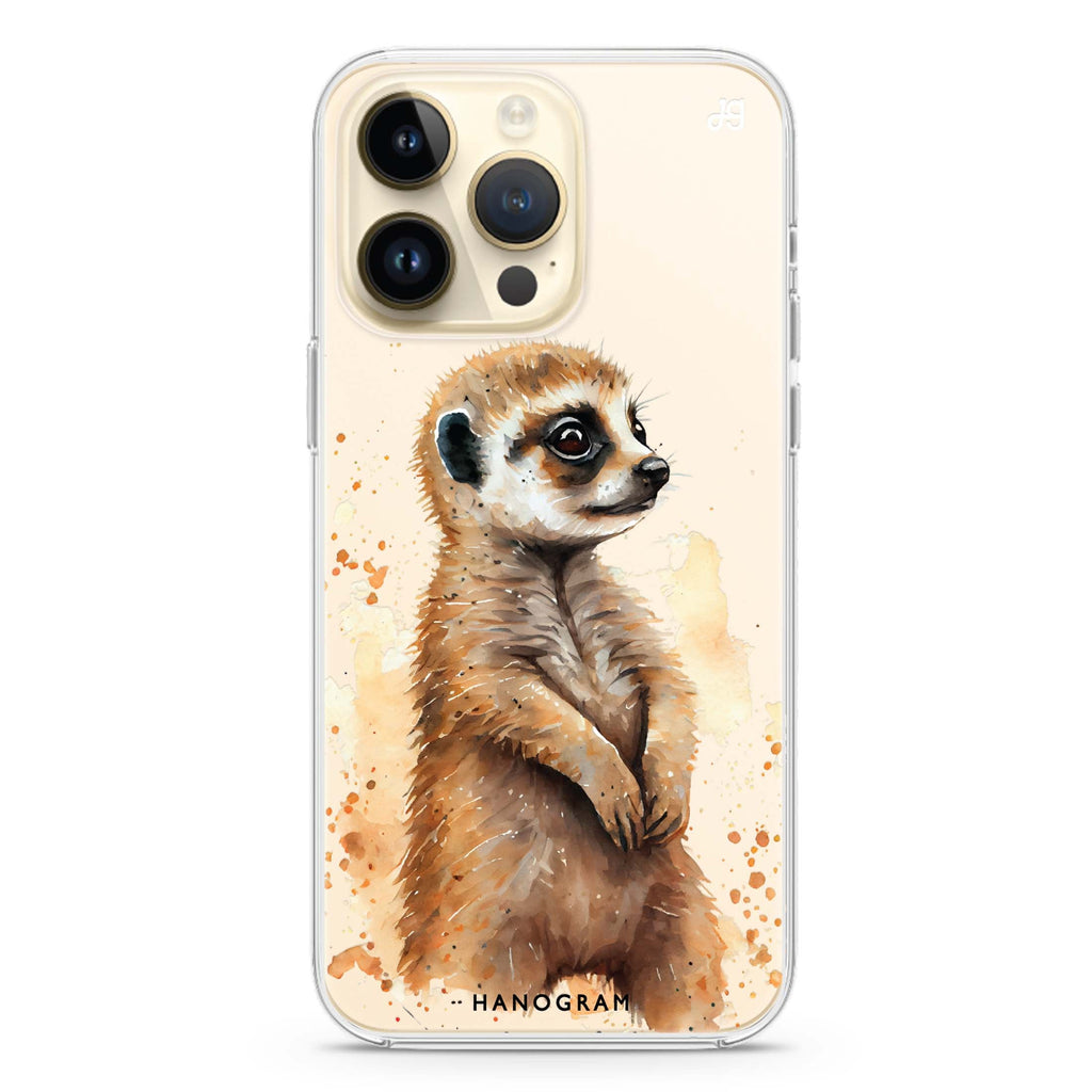 A Meerkat iPhone 14 Pro Ultra Clear Case