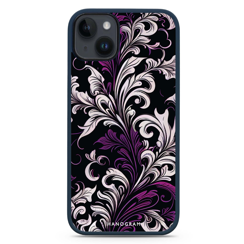 Floral iPhone 14 Plus MagSafe Compatible Impact Guard Bumper Case