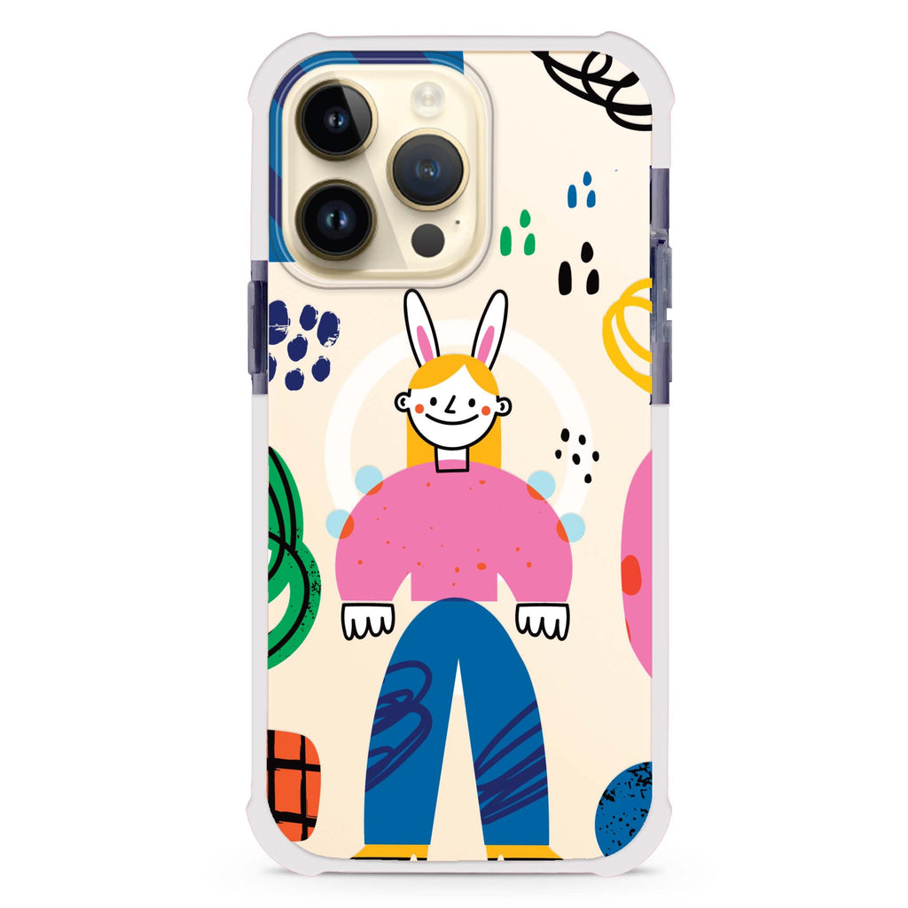Abstract People MagSafe Compatible Ultra Shockproof Case
