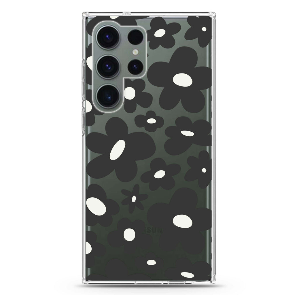 Flowers #7 Samsung Galaxy S26/S25/S24/S23/S22 Ultra ultra clear case, transparent design, main view