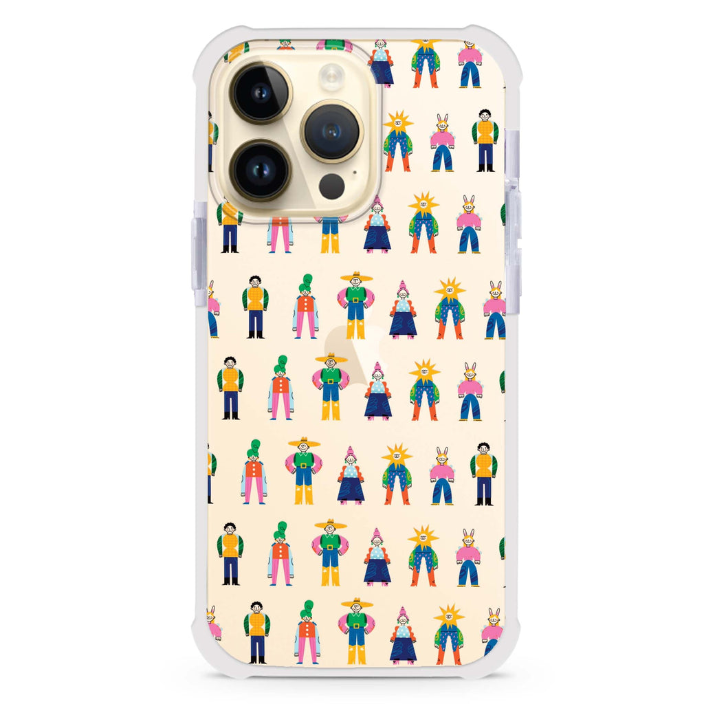 Abstract People Family Ultra Shockproof Case
