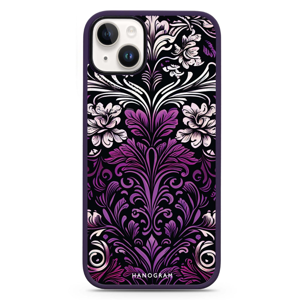 Floral iPhone 14 Plus MagSafe Compatible Impact Guard Bumper Case