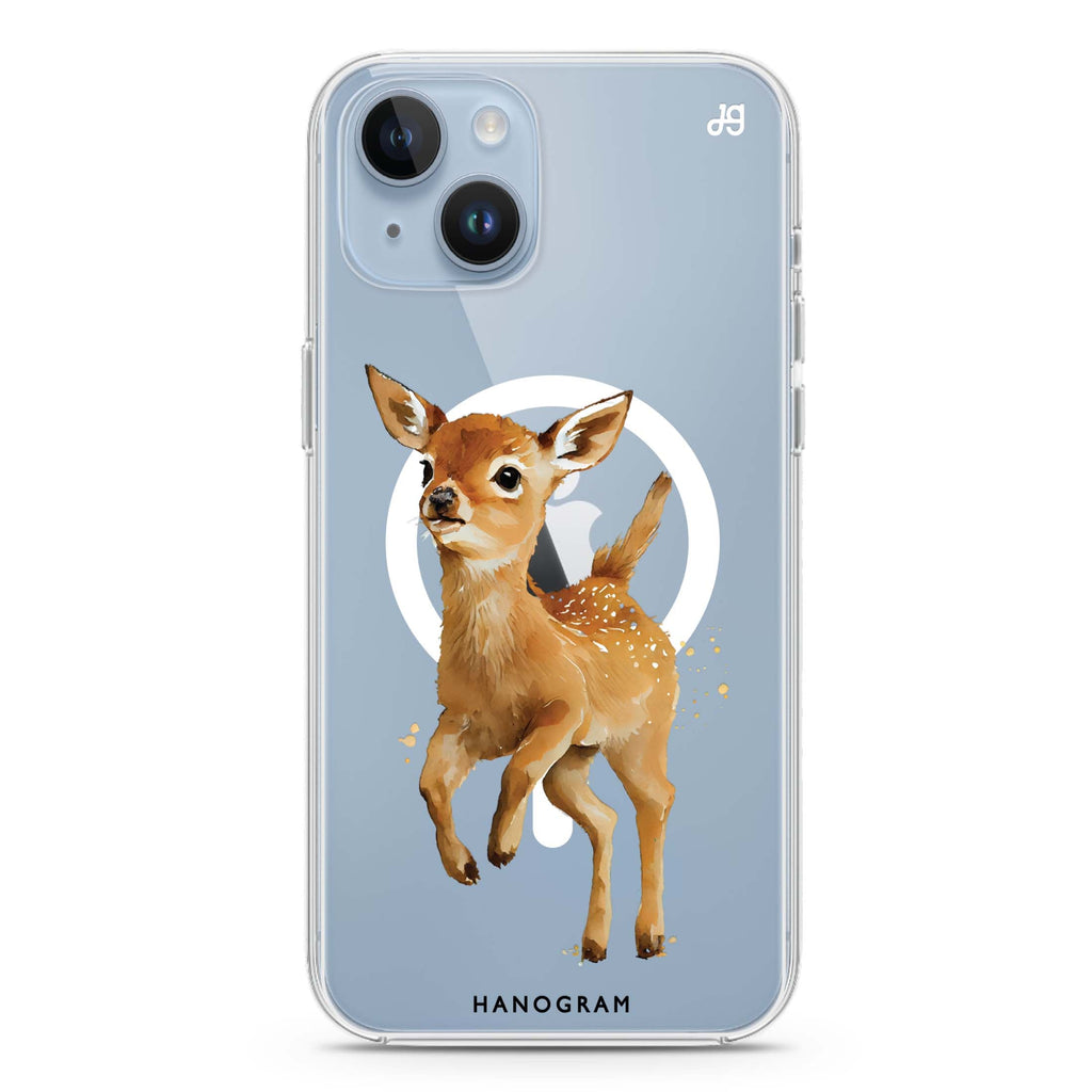 A Deer iPhone 14 Plus MagSafe Compatible Ultra Clear Case