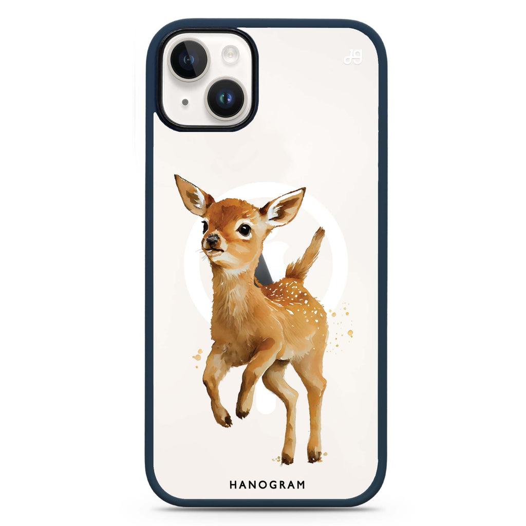 A Deer iPhone 14 Plus MagSafe Compatible Impact Guard Bumper Case