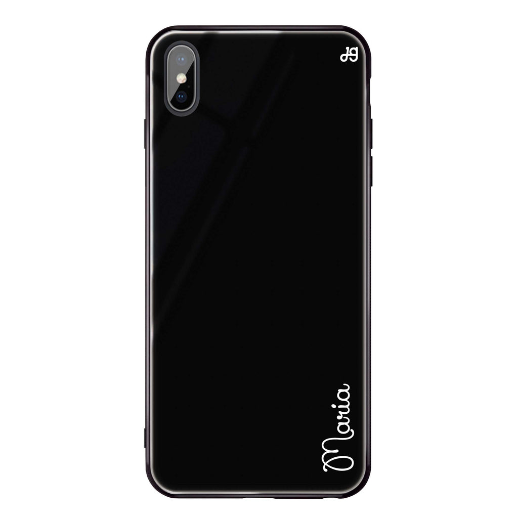 Delicacy iPhone XS Max Glass Case