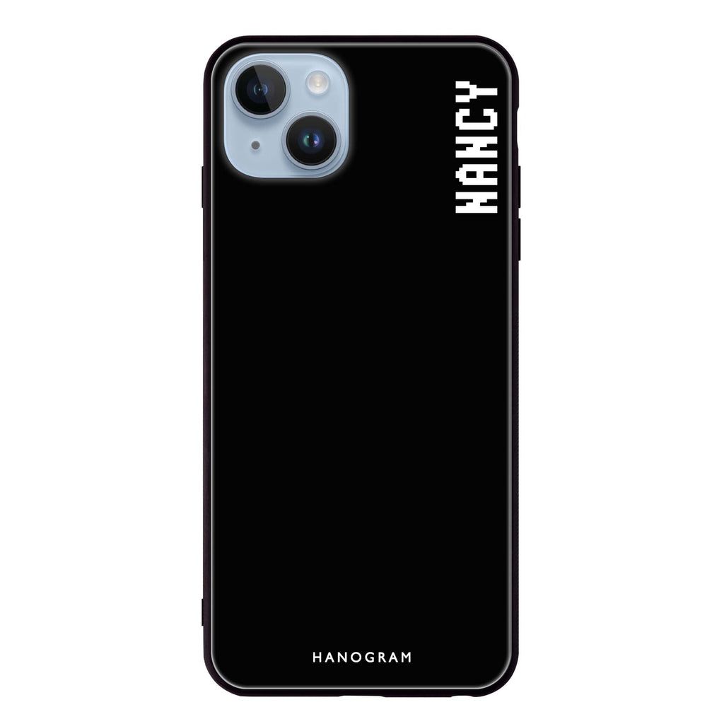 Pixel II iPhone 14 Plus Glass Case