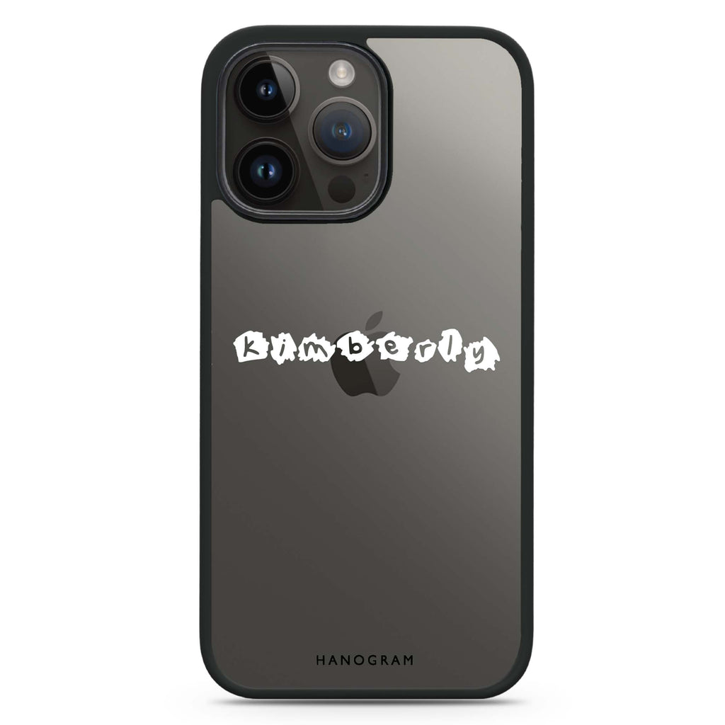 Sticker Custom Name Impact Guard Bumper Case