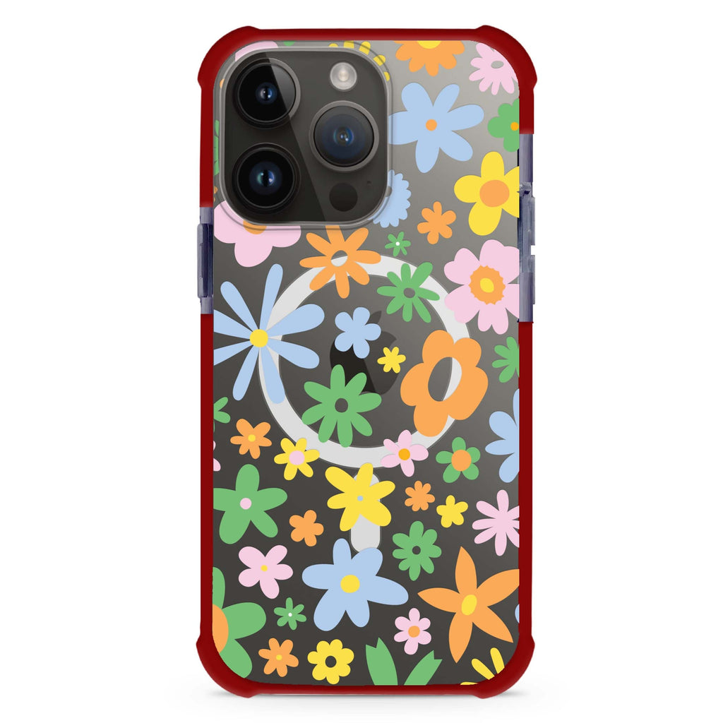 Flowers MagSafe Compatible Ultra Shockproof Case