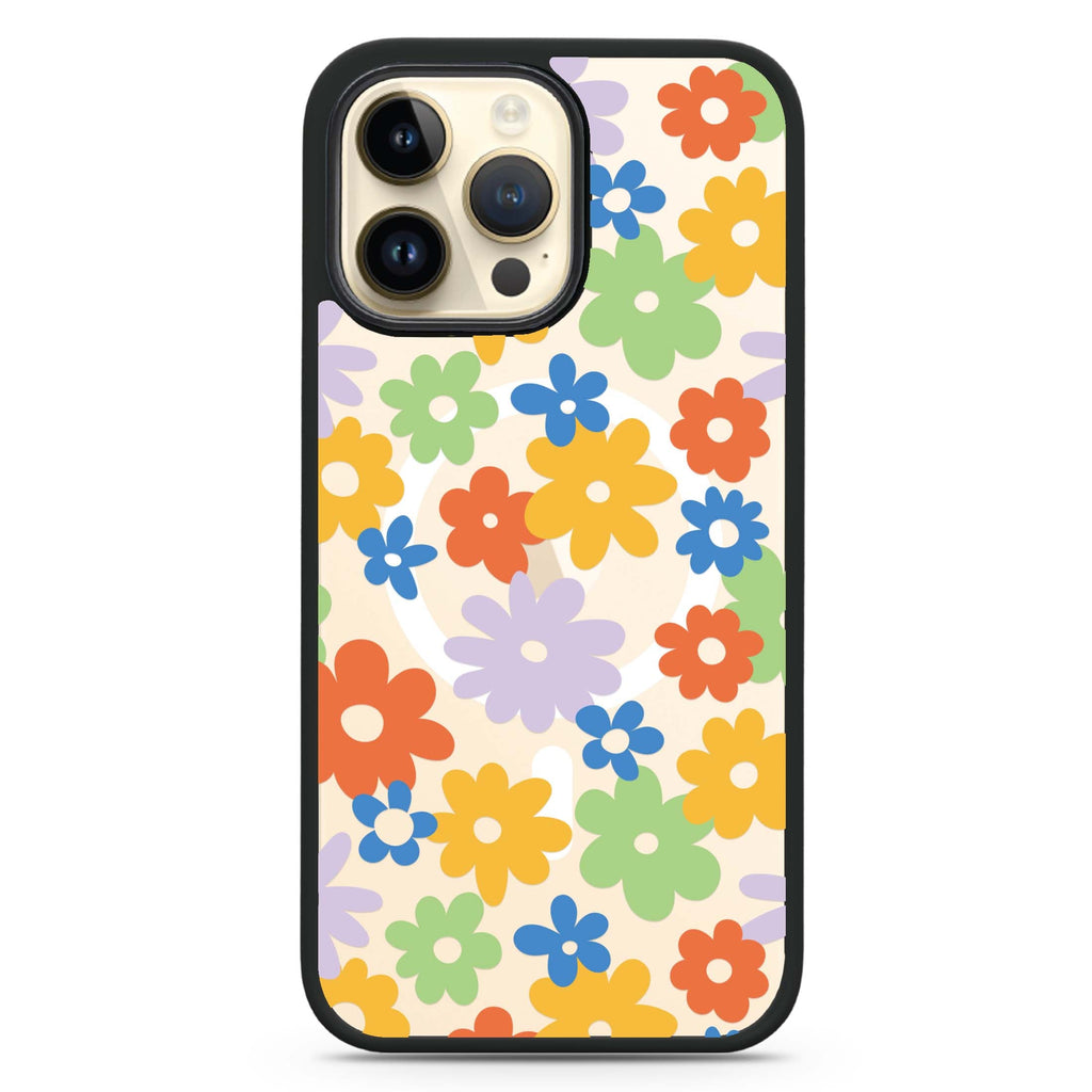 Flowers MagSafe Compatible Impact Guard Bumper Case