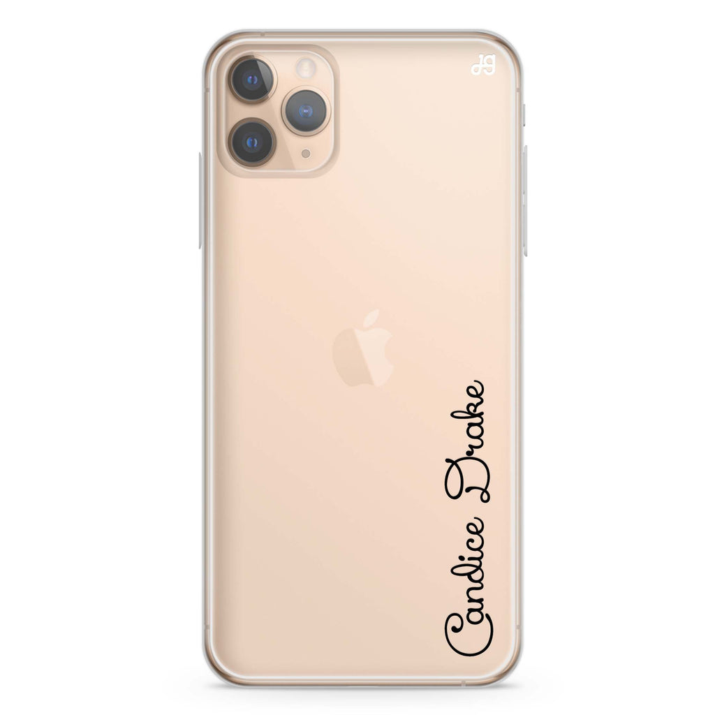 Delicacy Custom Name iPhone 11 Pro Max Ultra Clear Case