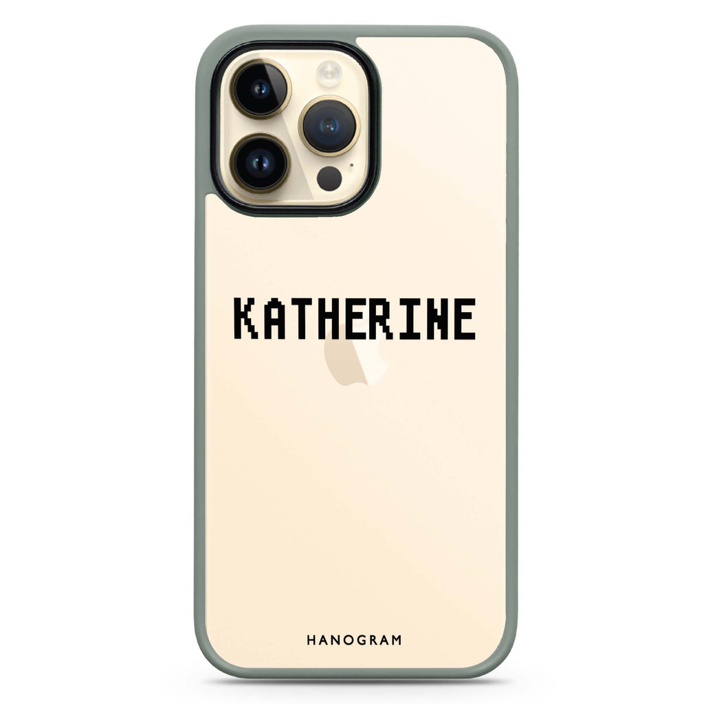 Pixel Custom Name Impact Guard Bumper Case