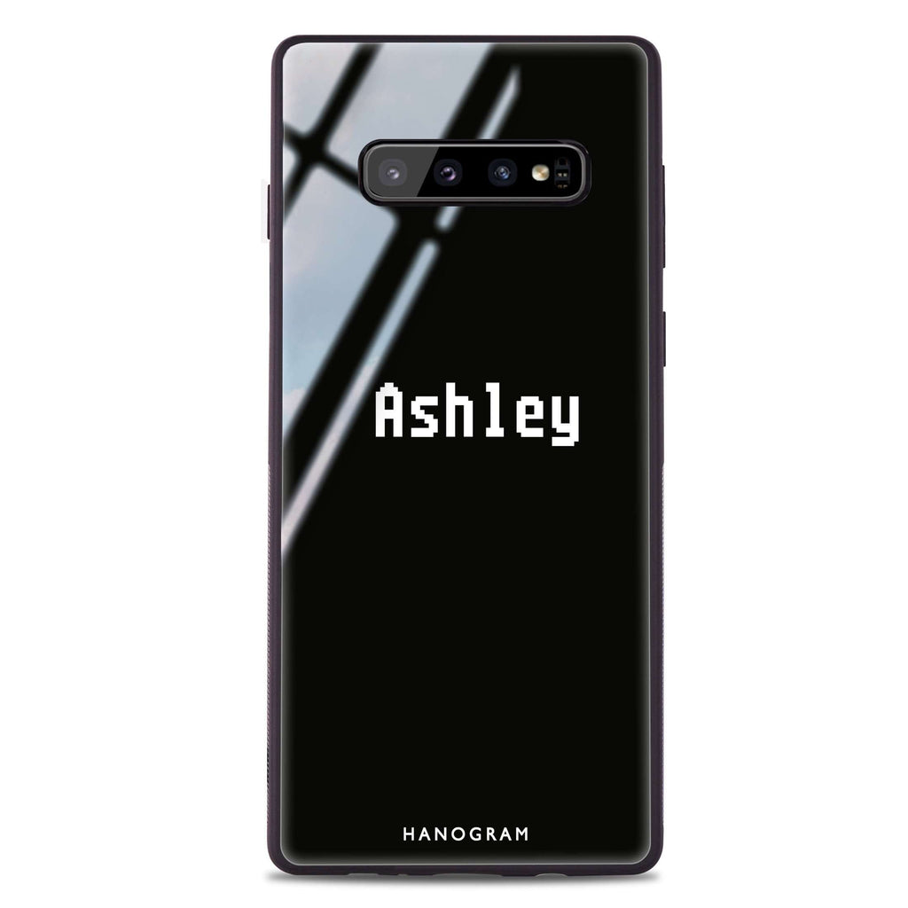 Pixel Samsung S10 Plus Glass Case