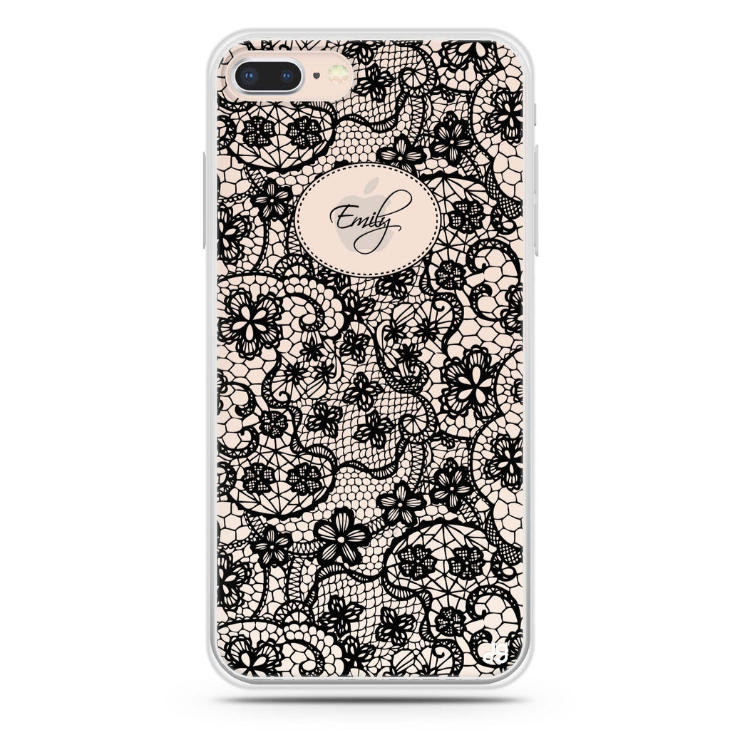 My Floral Lace iPhone 8 Ultra Clear Case
