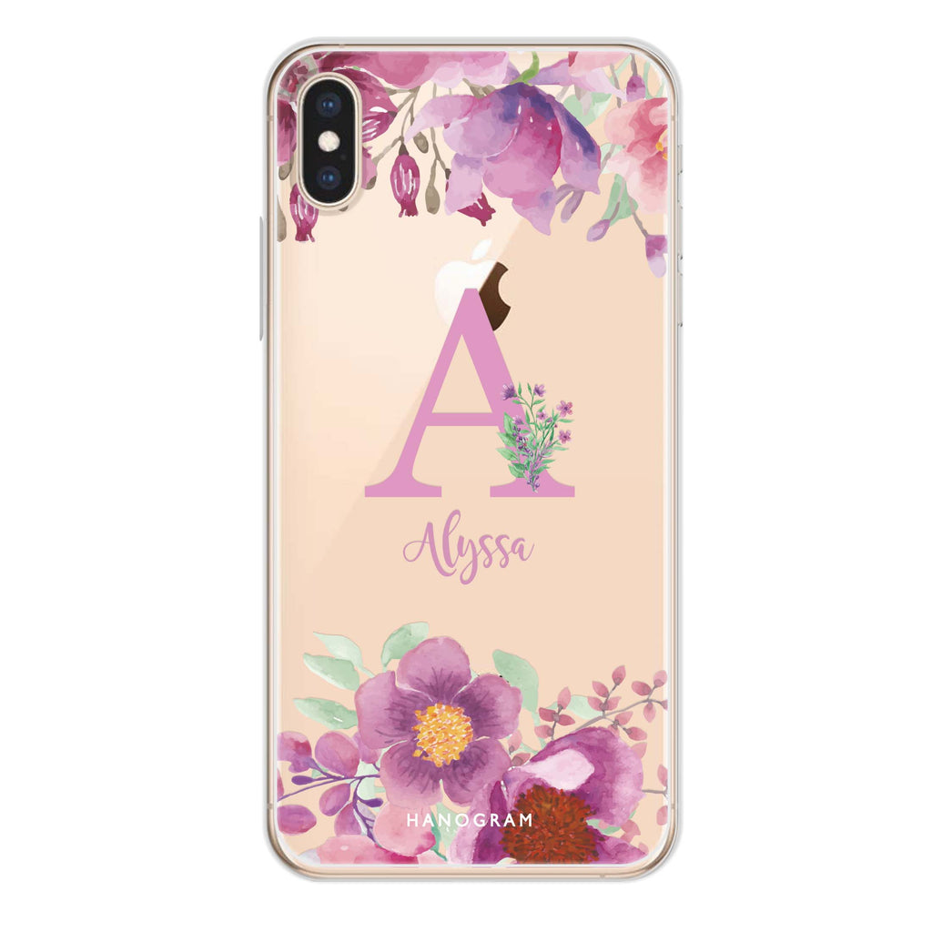 Gorgeous Monogram iPhone XS Max Ultra Clear Case