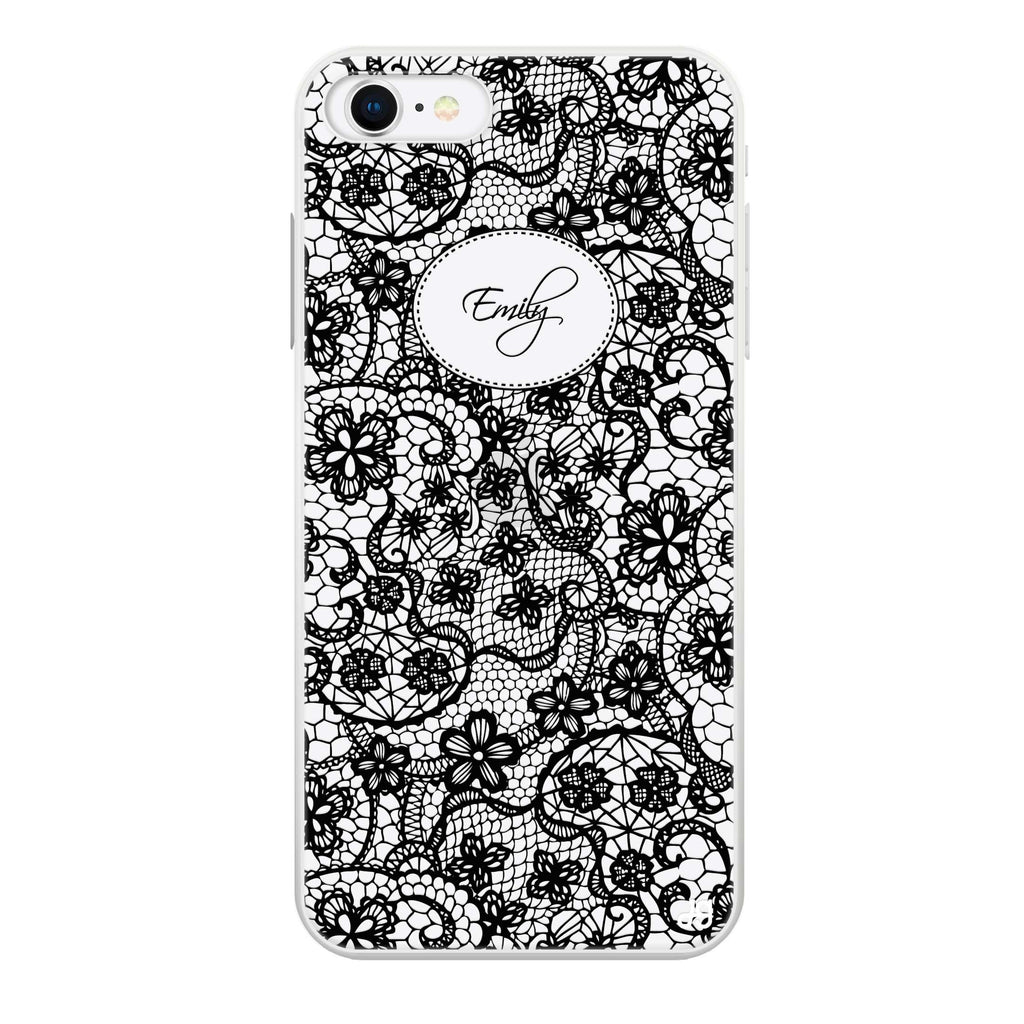 My Floral Lace iPhone SE Ultra Clear Case