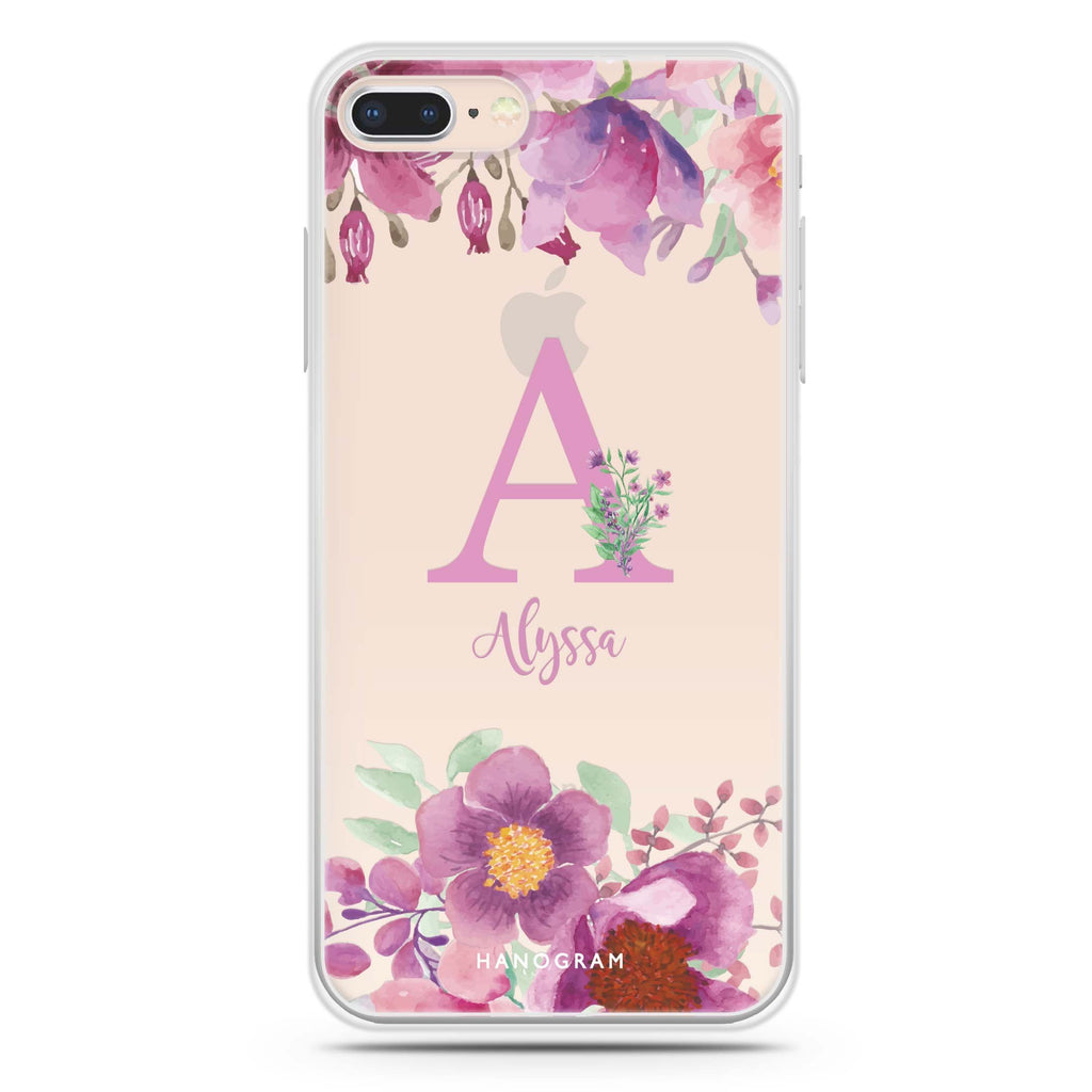 Gorgeous Monogram iPhone 8 Ultra Clear Case
