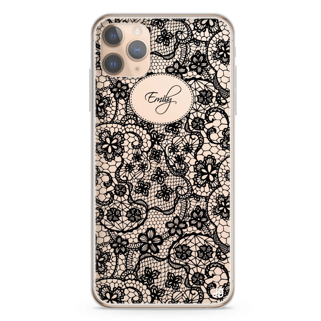 My Floral Lace iPhone 11 Pro Max Ultra Clear Case