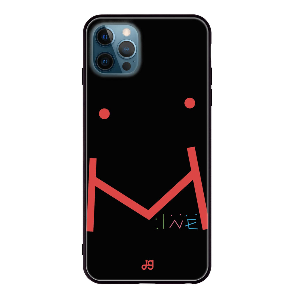 Mine iPhone 12 Pro Max Glass Case