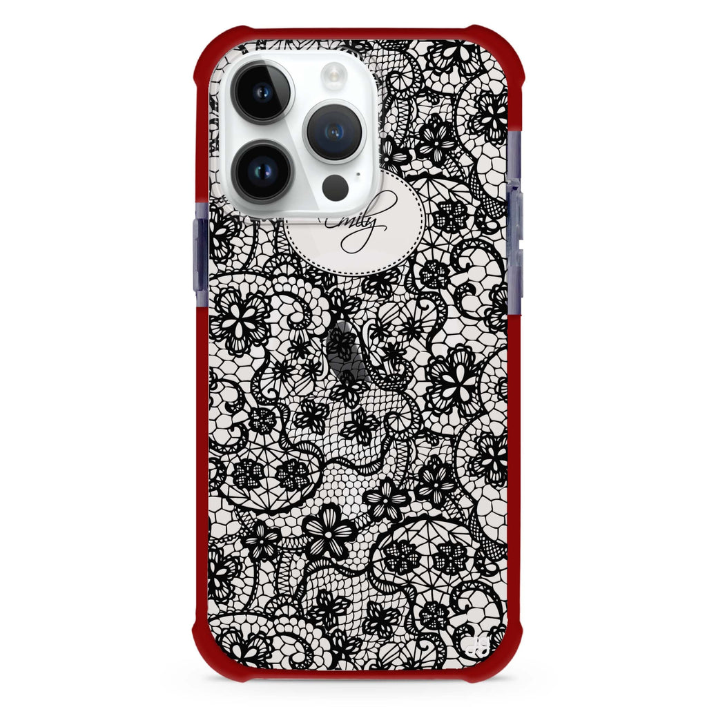 My Floral Lace MagSafe Compatible Ultra Shockproof Case