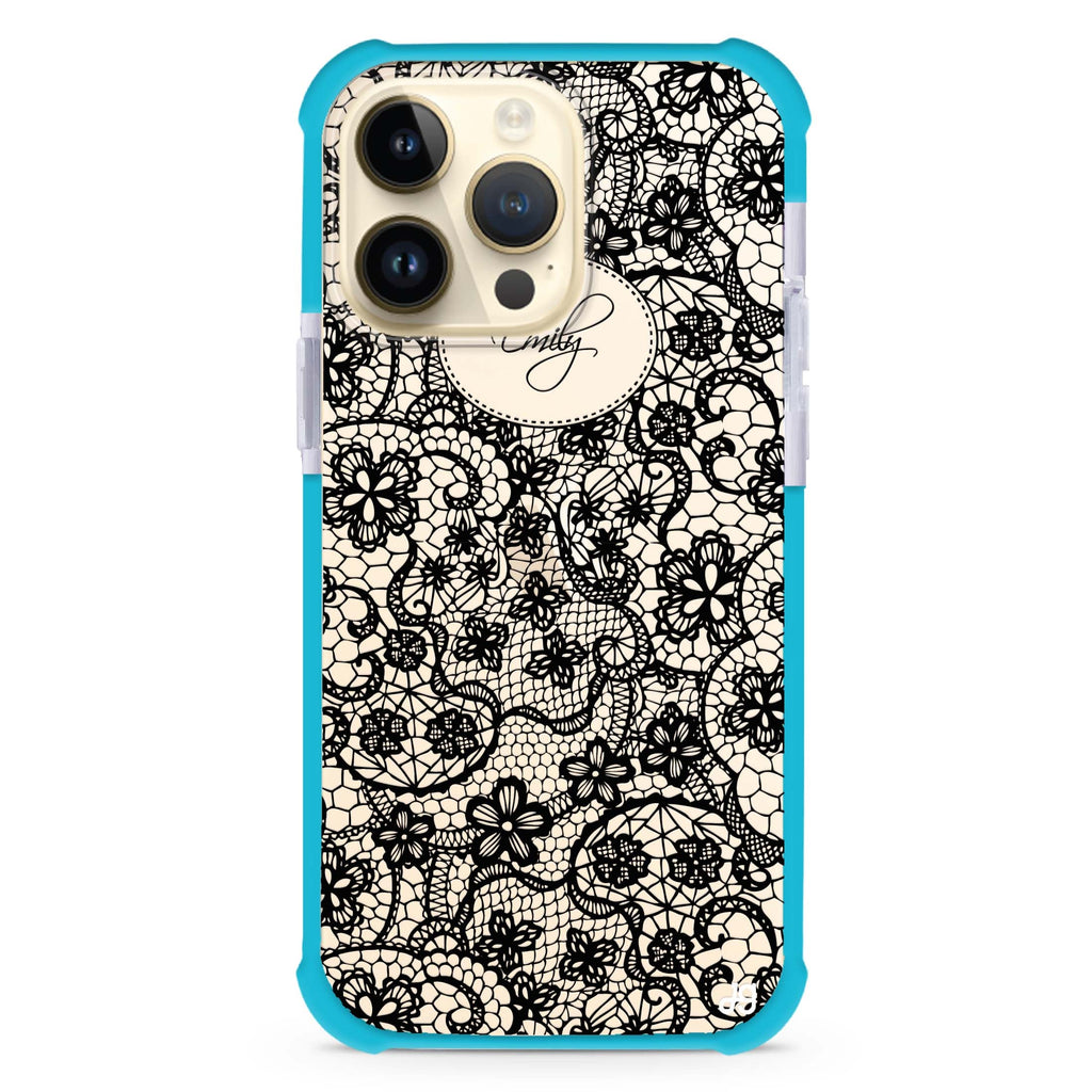 My Floral Lace iPhone 14 Pro Ultra Shockproof Case