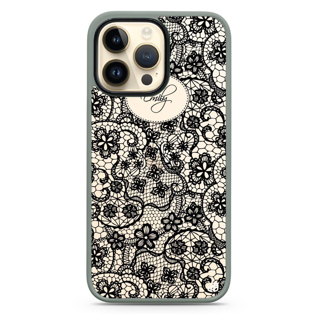 My Floral Lace Impact Guard Bumper Case
