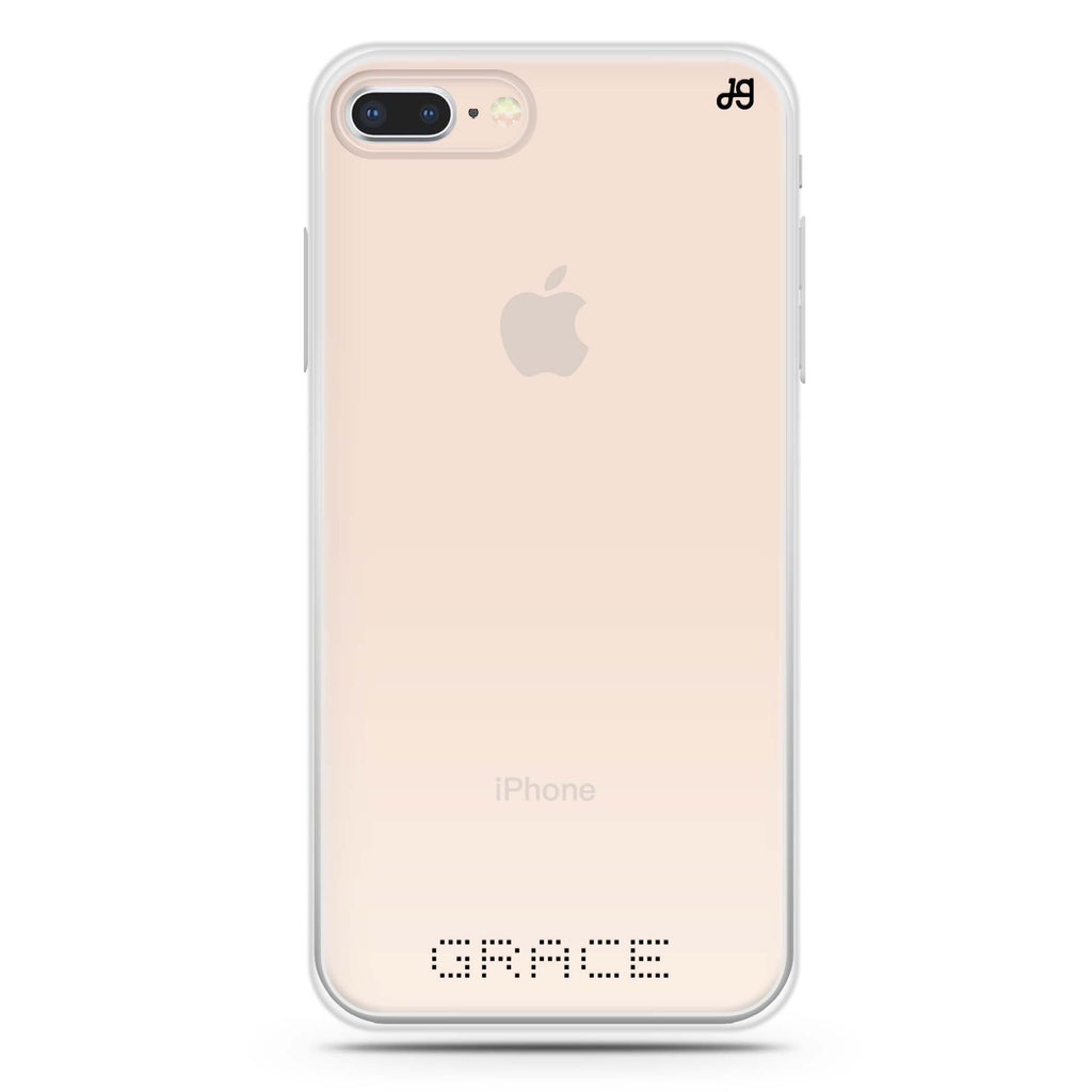 Digital Name II iPhone 8 Ultra Clear Case
