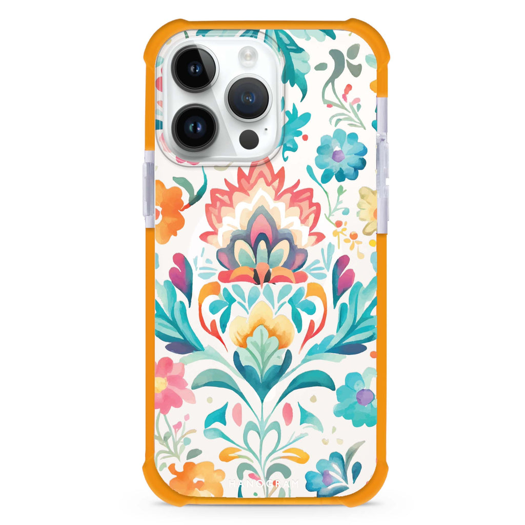 Watercolor Floral MagSafe Compatible Ultra Shockproof Case
