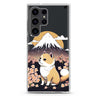 Shiba Inu & Japan Samsung Galaxy S26/S25/S24/S23/S22 Ultra ultra clear case, transparent design, main view