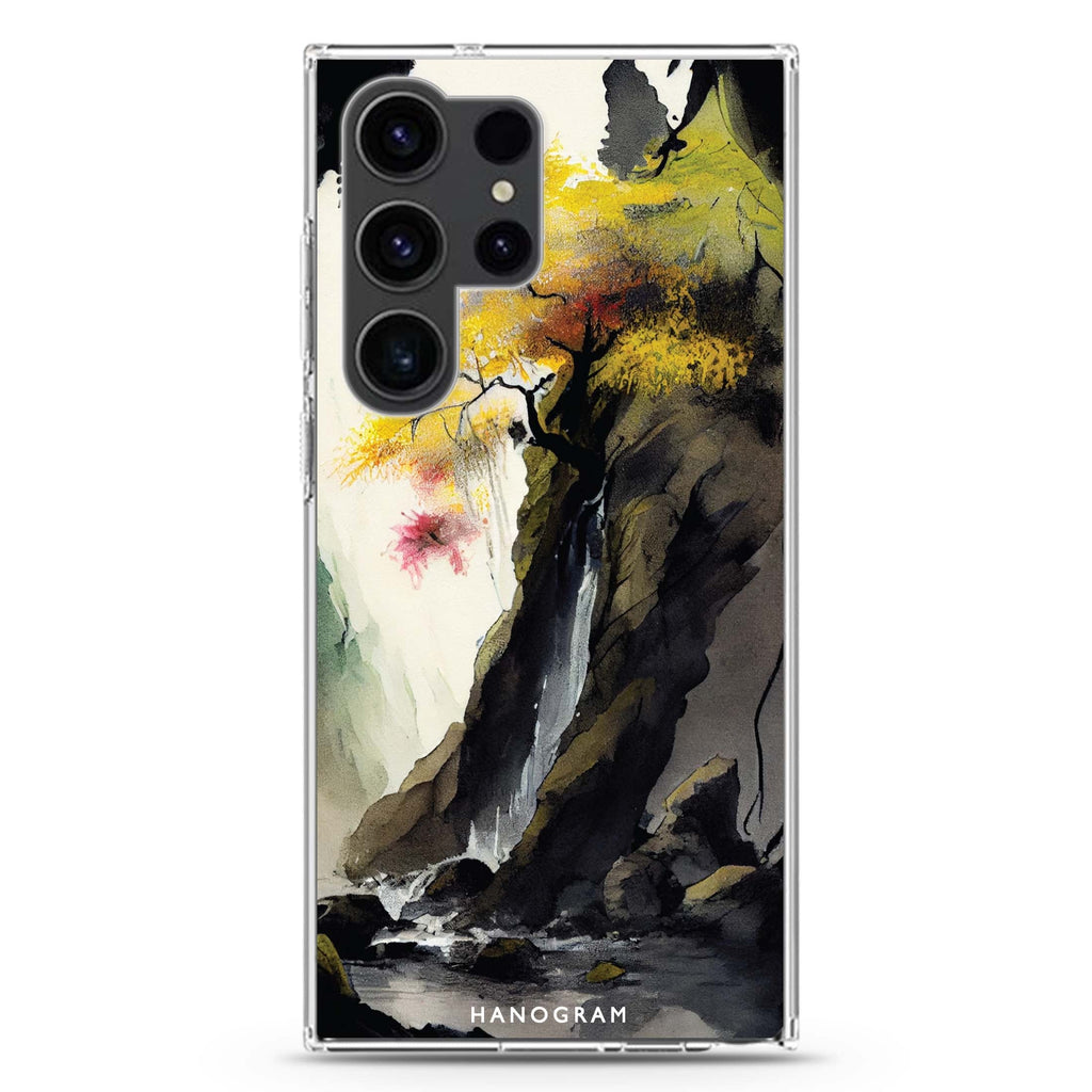 Japanese Painting #1 Samsung Galaxy S26/S25/S24/S23/S22 Ultra ultra clear case, transparent design, main view