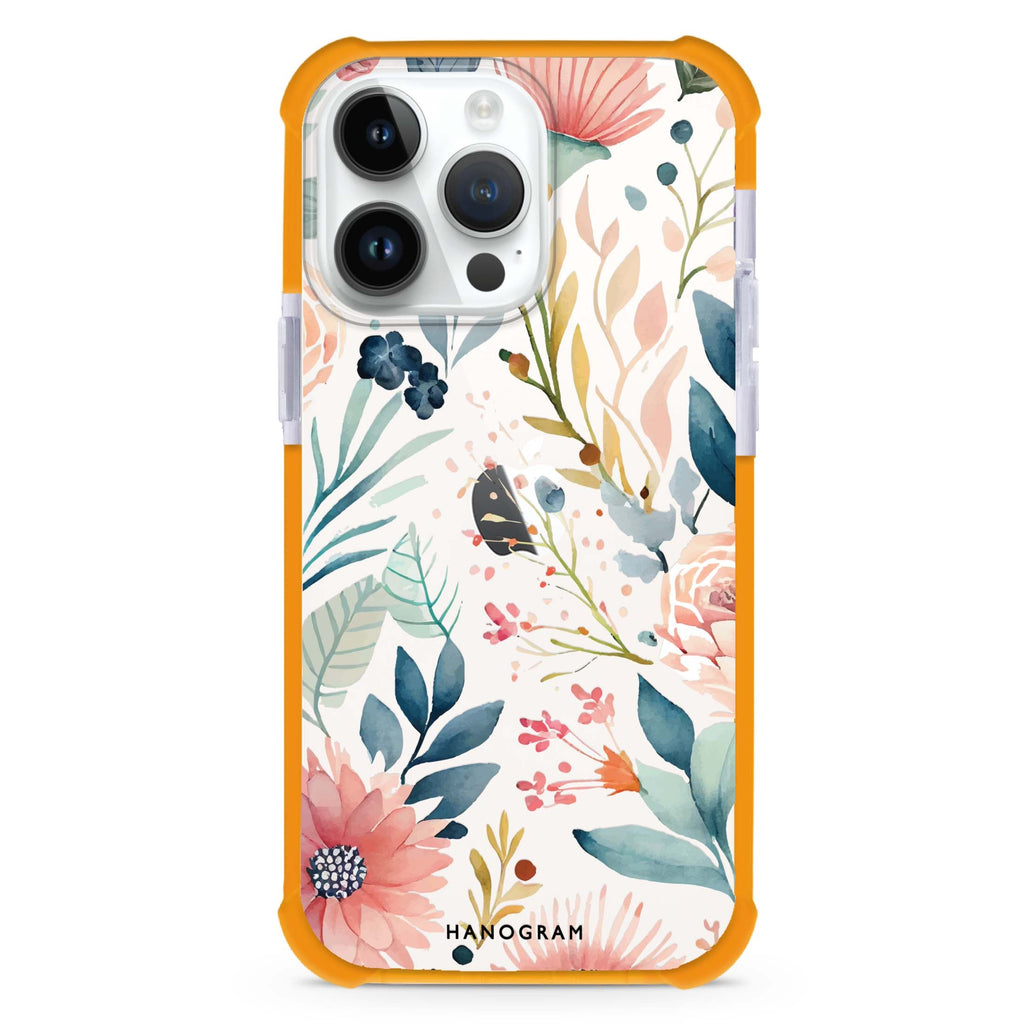 Floral Pattern Ultra Shockproof Case