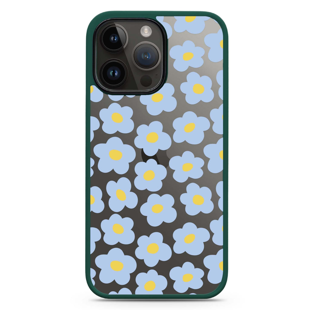 Flowers Pattern Impact Guard Bumper Case