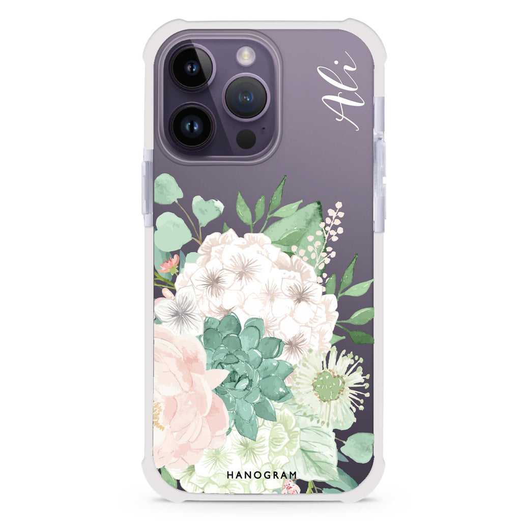 Vintage Flowers iPhone 12 Pro Max Ultra Shockproof Case